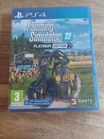 Farming Simulator 22 Platinum edition | PS4 & PS5, Spelcomputers en Games, Games | Sony PlayStation 4, Ophalen, Online, 1 speler