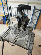 Combi - afkortzaag en zaagtafel Elu, Doe-het-zelf en Verbouw, Gereedschap | Zaagmachines, Ophalen, Gebruikt, Cirkelzaag, Elu