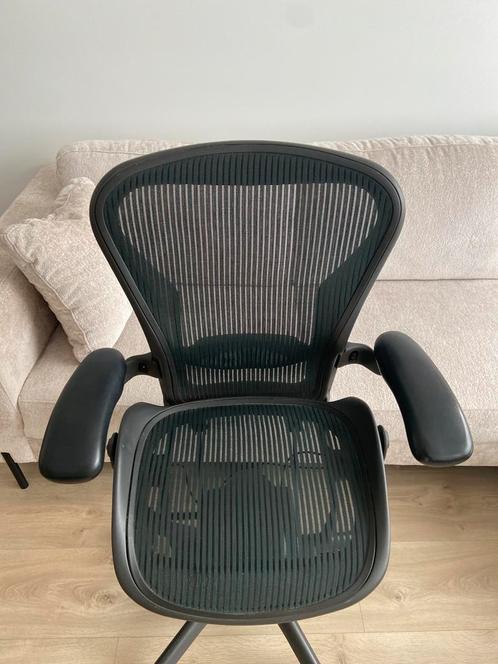 Herman Miller Aeron Graphite bureaustoel B, Huis en Inrichting, Bureaustoelen, Ophalen of Verzenden