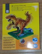 Bewegende 3d tyrannosaurus rex van papier Nieuw, Ophalen of Verzenden, Nieuw, Knutselen