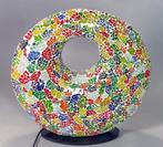 Ronde handgemaakte lamp, Ophalen, Gebruikt, Modern, Minder dan 50 cm