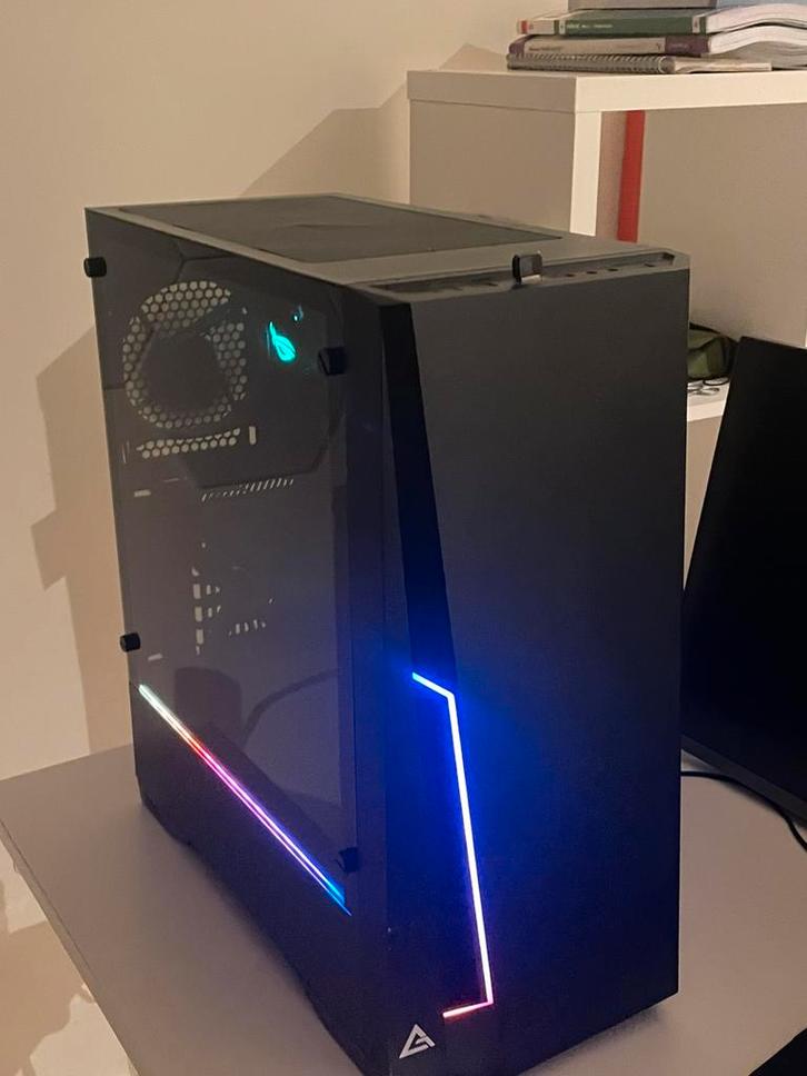 Gaming pc gtx 1660 super. Monitor erbij, Computers en Software, Desktop Pc's, Zo goed als nieuw, 3 tot 4 Ghz, SSD, 16 GB, Met videokaart