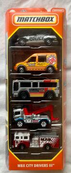 Matchbox MBX City Drivers III Set, Hobby en Vrije tijd, Ophalen of Verzenden