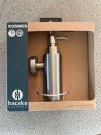 2x Haceka Kosmos zeepdispenser metal geborsteld, Huis en Inrichting, Ophalen of Verzenden, Nieuw, Grijs, Overige typen