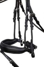 Hoofdstel Schockemöhle Sport rondgenaaid zwart, Ophalen of Verzenden, Zo goed als nieuw, Dressuur