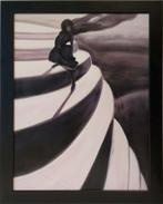 Olieverf replica Spilliaert: De duizeling, ingelijst, Verzenden