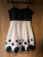 Feestjurk zwart wit 40, Overige typen, Zwart, Maat 42/44 (L), Ophalen of Verzenden