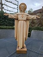 Heilig Hart Beeld jaren 50 + Houten Standaard, Ophalen of Verzenden