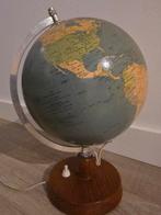 Vintage antieke Räth staatkundige Globe met verlichting €49, Huis en Inrichting, Woonaccessoires | Wereldbollen, Ophalen of Verzenden