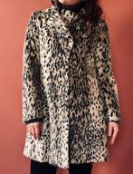 Faux Fur Leopard Jas - Uitstekende Staat, Kleding | Dames, Ophalen of Verzenden, Zo goed als nieuw, Maat 38/40 (M), Bruin