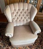 Bank fauteuils barok vintage boudoir klassiek mohair franjes, Ophalen of Verzenden, Zo goed als nieuw