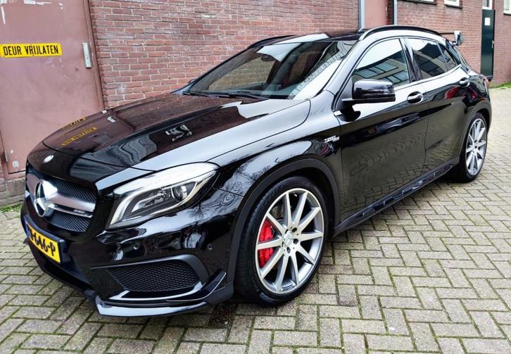 MERCEDES GLA 45 AMG EDITION1 4MATIC PANORAMA|MEMORY|KUIPSTOE, Auto's, Mercedes-Benz, Particulier, GLA, 4x4, ABS, Achteruitrijcamera