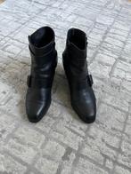 Vic Matié leren enkellaarzen maat 41, Kleding | Dames, Schoenen, Verzenden, Zwart, Lage of Enkellaarzen, Zo goed als nieuw