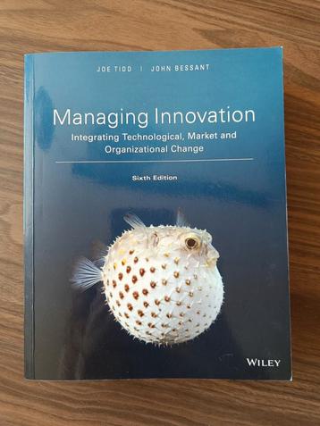Managing Innovation - Joe Tidd & John Bessant beschikbaar voor biedingen