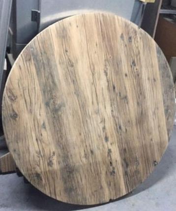 wagonplanken eettafel beschikbaar voor biedingen