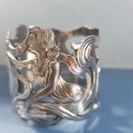 WMF Art Nouveau Servetring Vrouwen, Antiek Zilver, Antiek en Kunst, Ophalen of Verzenden