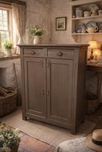 Brocante meidenkast, linnenkast, Antiek en Kunst, Ophalen