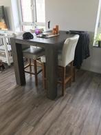 Robuuste eettafel, salontafel en tv-meubel, Ophalen, Gebruikt, Vijf personen of meer, Rechthoekig