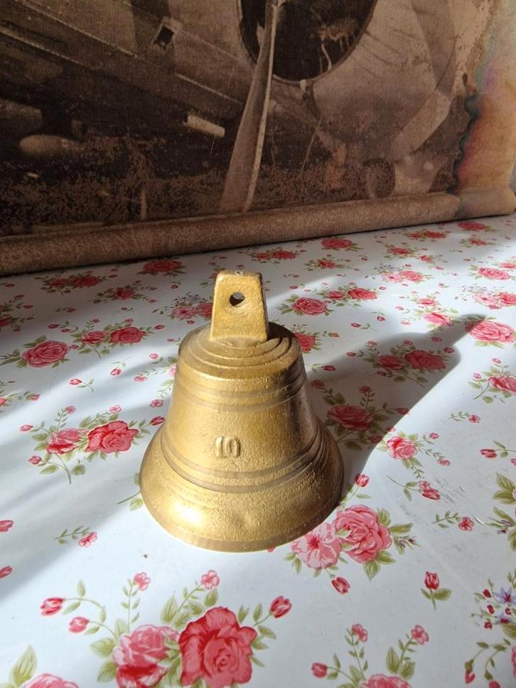 Messing bel, Antiek en Kunst, Antiek | Koper en Brons, Ophalen of Verzenden