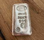 250gr Schone / Amsterdam / Duif / zeldzaam / 999 zilver, Postzegels en Munten, Edelmetalen en Baren, Ophalen of Verzenden, Zilver