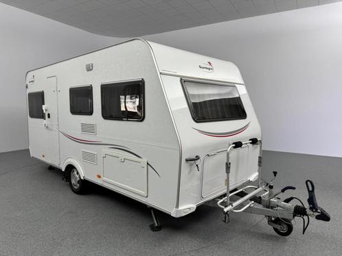 Sunlight C44D Mover Fietsendrager voor en achter Voortent, Caravans en Kamperen, Caravans, Bedrijf, Rondzit, Sunlight, Vast bed