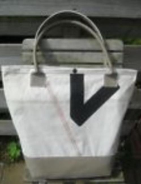 SailShopper Brown Key, tas van zeildoek, Sieraden, Tassen en Uiterlijk, Tassen | Damestassen, Nieuw, Ophalen of Verzenden