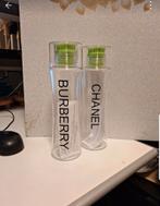 Nieuwe drinkflessen Burberry of Chanel opdruk, Ophalen of Verzenden, Zo goed als nieuw