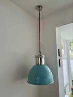 Hanglamp mint en zilver, Huis en Inrichting, Lampen | Hanglampen, Gebruikt, Ophalen of Verzenden, Metaal, Minder dan 50 cm