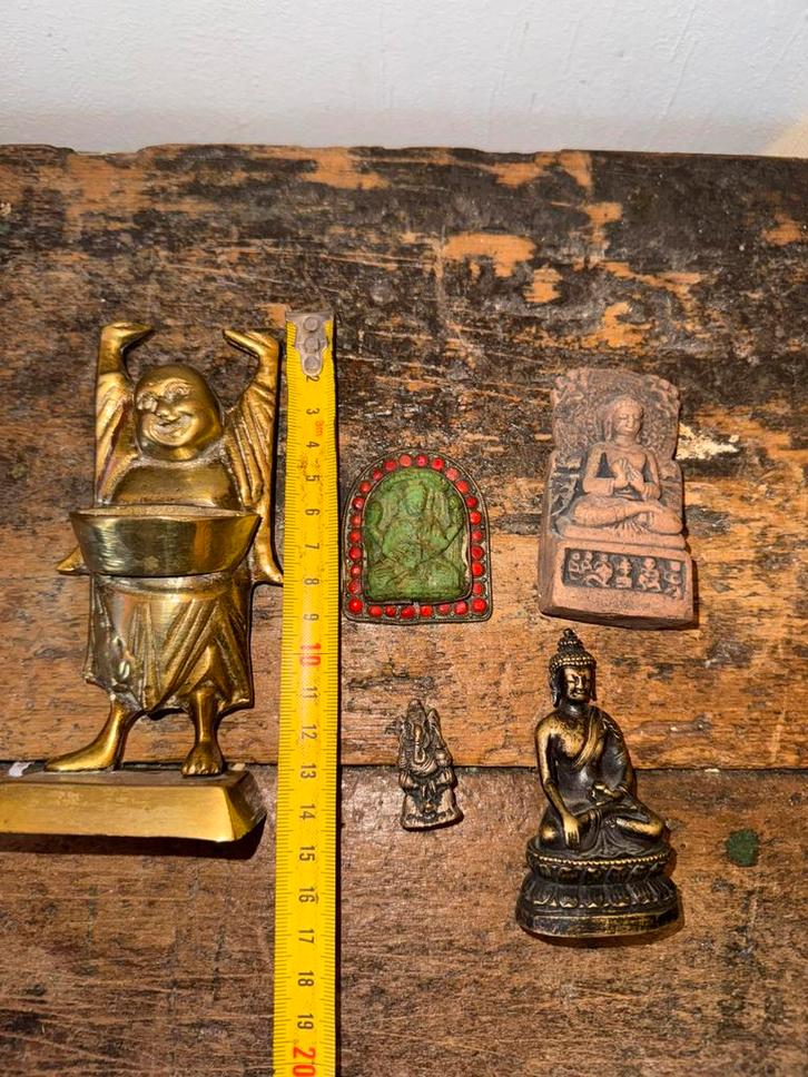 5 oude en antieke budha en hindoe artikelen, Antiek en Kunst, Kunst | Niet-Westerse kunst, Ophalen of Verzenden