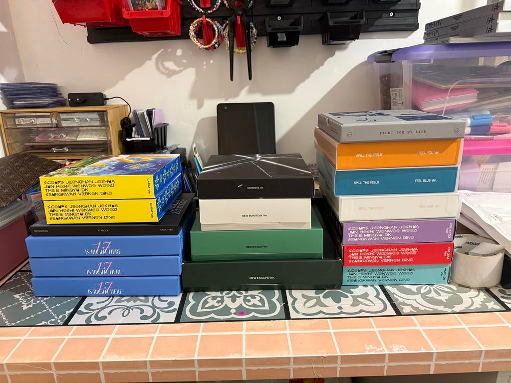 Seventeen albums te koop - zie omschrijving, Ophalen of Verzenden, Zo goed als nieuw, Aziatisch