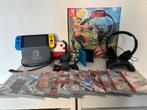 Complete Nintendo Switch, Spelcomputers en Games, Spelcomputers | Nintendo Switch, Ophalen, Gebruikt, Met games, Switch Original