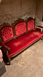 Barok bank - Moulin Rouge stijl, Huis en Inrichting, Ophalen, Gebruikt, Driepersoons, 75 tot 100 cm