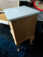 Antiek Kastje met Marmeren Blad, Huis en Inrichting, Slaapkamer | Nachtkastjes, Ophalen