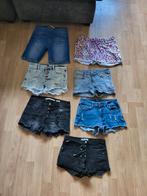 7 korte broeken/ shorts mt 34/xs, Ophalen of Verzenden, Zo goed als nieuw, Maat 34 (XS) of kleiner