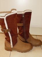 Tamaris bontlaarzen maat 39 cognac bruin hoog ZGAN, Tamaris, Hoge laarzen, Bruin, Verzenden