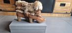 Suède laarzen met hoge hak en bont van het merk Manas Design, Kleding | Dames, Schoenen, Lage of Enkellaarzen, Manas Design, Ophalen of Verzenden