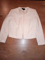Mooi wit kanten jasje mt 44, Kleding | Dames, Jasjes, Kostuums en Pakken, Maat 38/40 (M), H&M, Wit, Ophalen of Verzenden