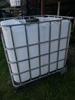 Ibc container 1000 liter prima voor wateropslag, Kunststof, Met kraantje, 150 liter of meer, Ophalen of Verzenden