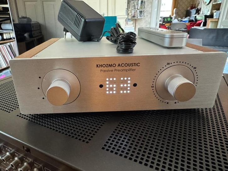 passieve potmeter - 64 staps - 3 ingang - 2 uitgang - remote, Audio, Tv en Foto, Versterkers en Receivers, Zo goed als nieuw, Stereo