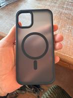 JETtech hoesje iPhone 11 zwart / doorzichtig MagSafe, Verzenden, Zo goed als nieuw, IPhone 11, Frontje of Cover