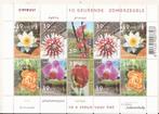Nederland 2002 Zomerzegels, bloemen Vel NVPH V2077 Floriade, Ophalen of Verzenden, Na 1940, Postfris