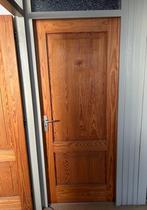 Massieve deuren met beslag, Doe-het-zelf en Verbouw, Deuren en Horren, Ophalen, Gebruikt, 80 tot 100 cm, Binnendeur