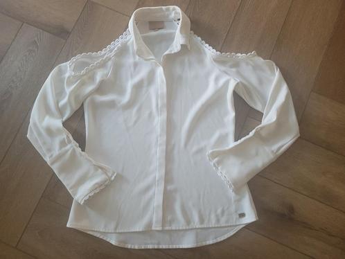 Super leuke blouse van Josh V, maat S, Kleding | Dames, Blouses en Tunieken, Zo goed als nieuw, Maat 36 (S), Wit, Ophalen of Verzenden