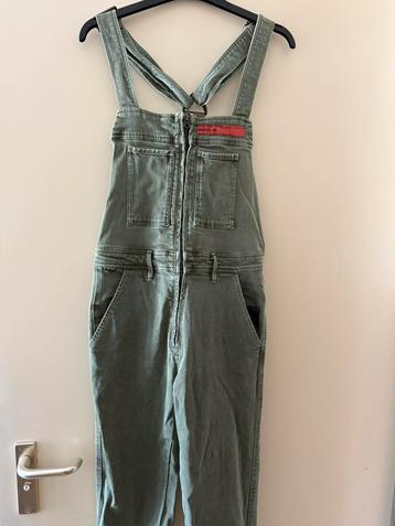 G-star Raw jeans Tuinbroek kleur groen nette staat maat M beschikbaar voor biedingen
