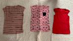 3 shirts van 2 x maat M, 1 x maat L. Rood, roze, zwart, Kleding | Dames, Positiekleding, Maat 38/40 (M), Shirt of Top, Ophalen of Verzenden