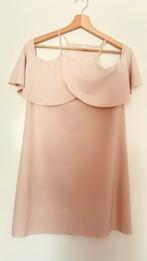 ZARA ZOMER poederrose mini jurk off shoulder mt s 36, Ophalen of Verzenden, Zo goed als nieuw, Roze, Maat 36 (S)