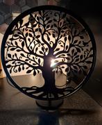 Levensboom tafellamp incl ledlamp, Ophalen of Verzenden, Nieuw, Metaal, Minder dan 50 cm