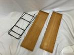 Nisse Strinning vintage wandrek met 2 legplanken, Ophalen of Verzenden, Gebruikt