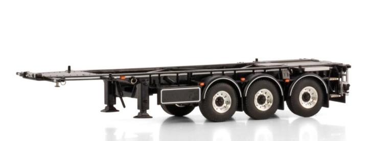 WSI 30 FT CONTAINER TRAILER - GEELHOED, Hobby en Vrije tijd, Modelauto's | 1:50, Nieuw, Bus of Vrachtwagen, Wsi, Ophalen of Verzenden