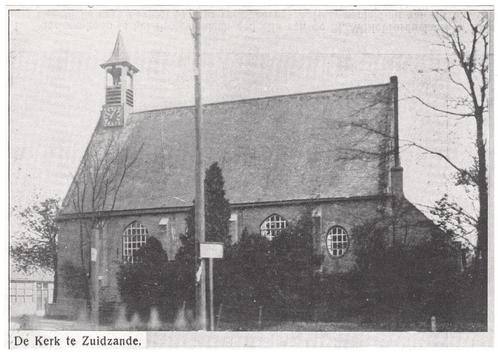 Knipsel Artikel 1929 - Zuidzande - Kerk, Verzamelen, Ansichtkaarten | Nederland, Zeeland, 1920 tot 1940, Ophalen of Verzenden